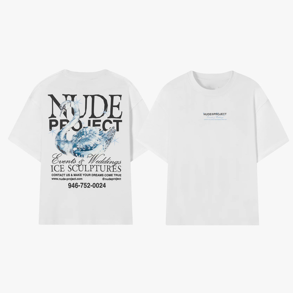 New hot selling trend in 2025 Printed nude projects mens vacation designer T-shirt brand Strt Short Ses Top EU SIZE S-3XL