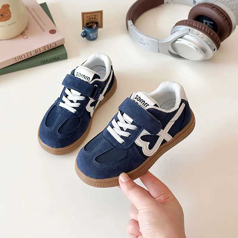 Kids Patchwork Shoes Child Girl Hook Loop Sneakers boy Casual Shoe 2025 autumn Childrens Fashion Walk Run Trainers 27-36T251110