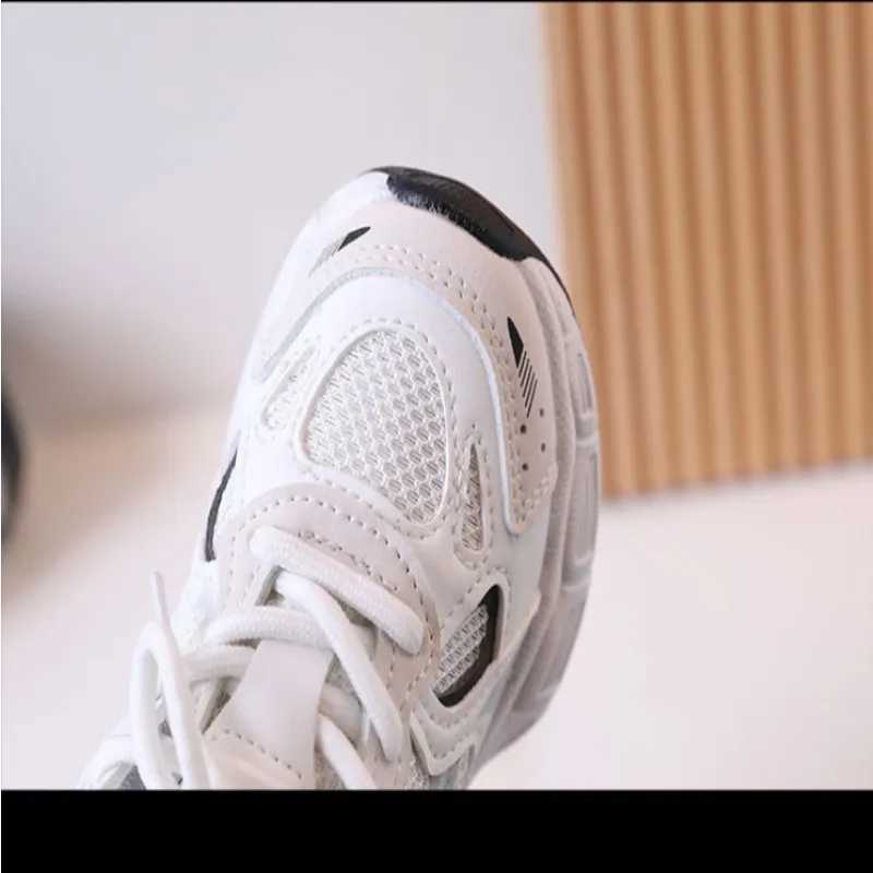 Childrens sports shoes 2025 autumn new boys casual running shoes girls fashionable dad shoes baby walking shoes Size 21-36 W251110