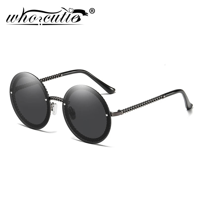 Retro Round Sunglasses Womens Pearl Chain Accessories Retro Gold Frame Sunglasses Womens Shadows 250409