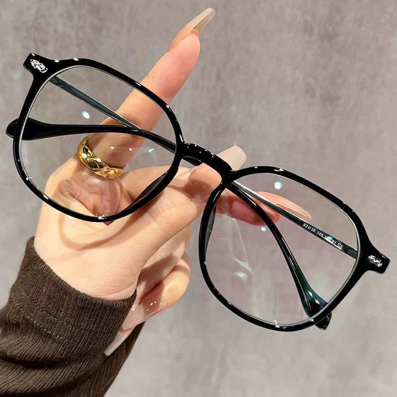 Sunglasses Fashion Luxury Sexy Round Tea Small Frame Eyeglases For Women With Prescription Eyewear Anti Blue Light Reading Glasses