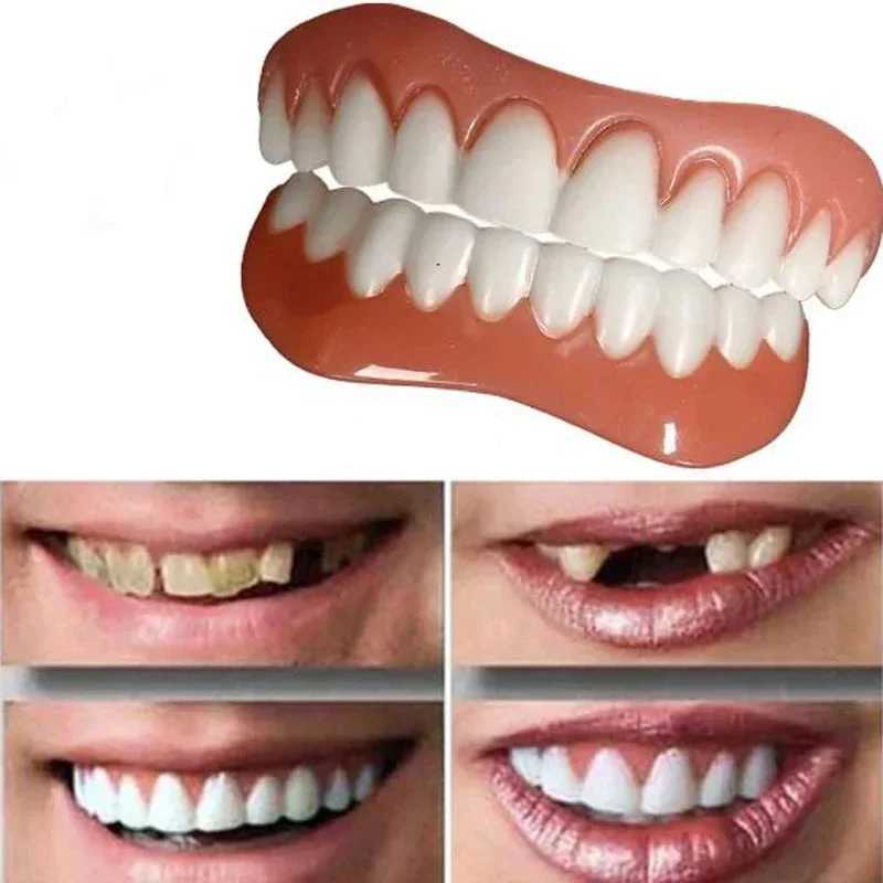 Silicone dentures cosmetic dental veneers male and female dental hygiene tools dental veneers dental cosmetics M250410