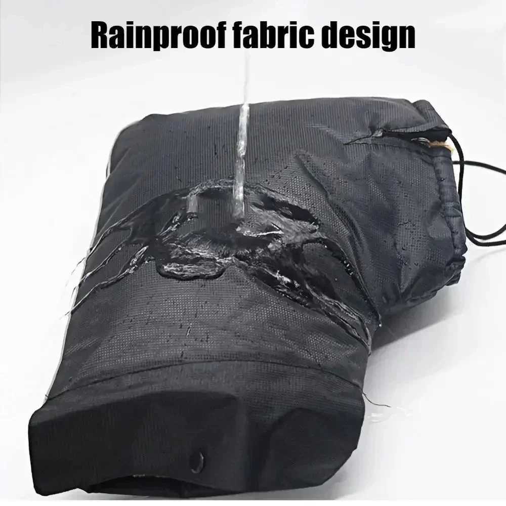 Weather Protection Motorcycle Thickened Warm Car Handlebar Gloves Rainproof Motorcycle Gloves Electric Vehicle Winter Gloves S25118