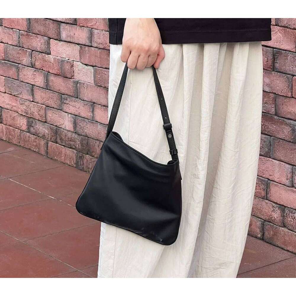 Casual Tote Handbag Bucket Shoulder Women Luxury Fashion Bag Cowhide Leather Shopping Slant Travel Large-Capacity Commuting St251110