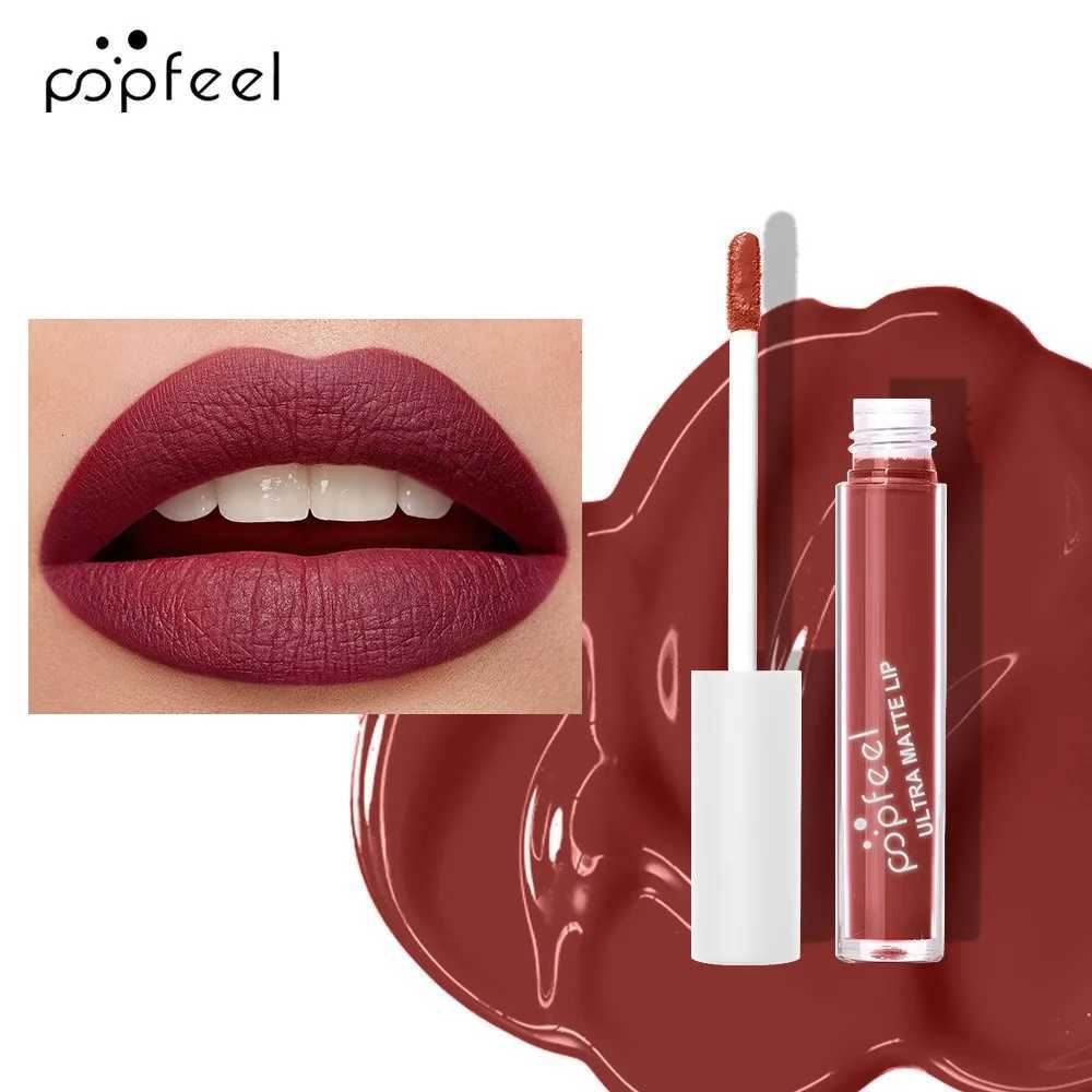 High-Pigment Ultra Matte Mist Lip Gloss Long-lasting Waterproof Moisturizing Velvet Lip Glaze Natural Healthy Lipstick CosmeticsT251110