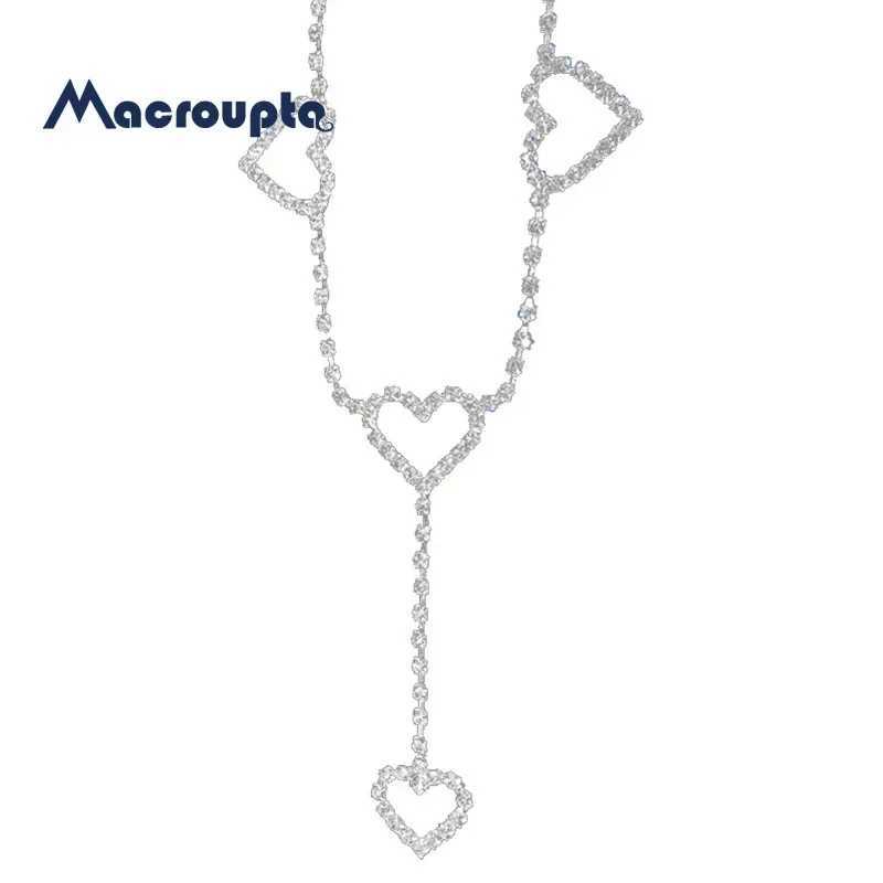 New 90s Retro Sparkling Diamond Waist Chain Cute Sparkling Night Club Disco with Rhinestone to Belt X250410