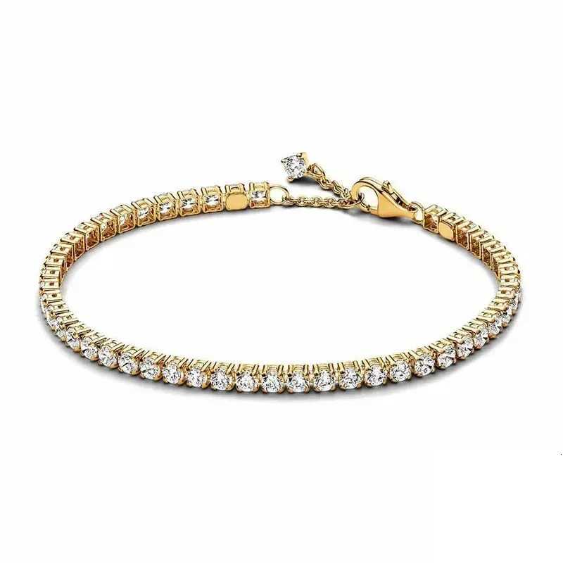 Hot selling 925 Sterling Silver Exquisite Stars Heart-shaped All Zircon Tennis Bracelet Luxurious Charm Bracelet Surprise GiftsT251110