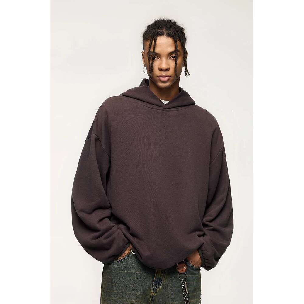 Premium Cozy Hoodies Unisex 365Gsm Minimalist Velevt Hooded Sweatshirts