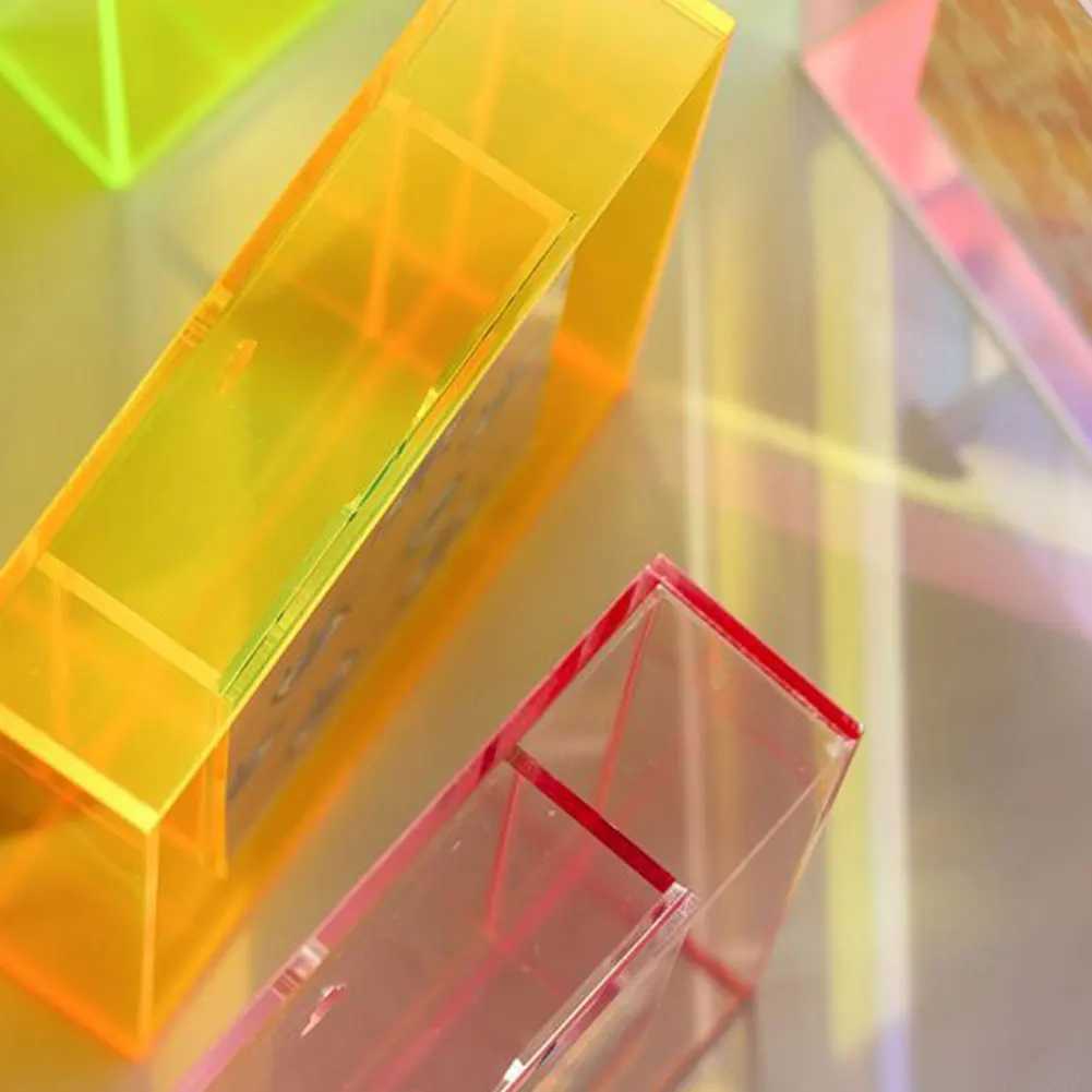 5 Inch Acrylic Double-sided Transparent Photo Frame Suspended Poster Mounting Wall Hanging Picture Display Stand Tabletop Decor L251110 H260306