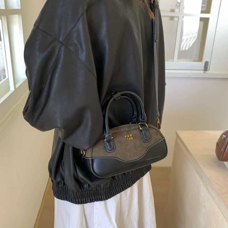 PDL7934 Korean Style Niche Portable Bowling Bag 2025 Autumn and Winter New Trendy Fashion Pillow Bag Versatile Crossbody Bag K251110