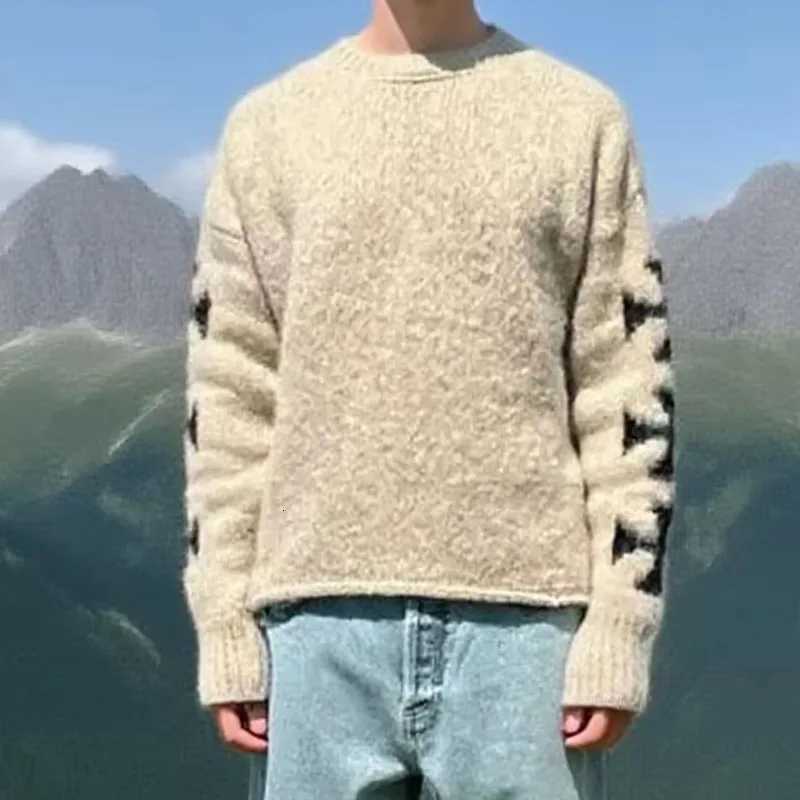 Fashion Punk Gothic Street Ladies Sweater Vintage Hip Hop Autumn Winter Warm Sweater Couple Harajuku Fashion Casual Oversized Pullover Y251110