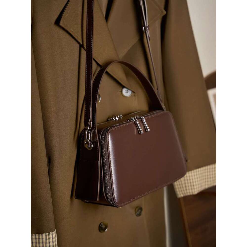 YANATARI Underarm Cowhide Genuine Leather Handbags Women Vintage Shoulder Bag Female Crossbody Bags High Quality 2025