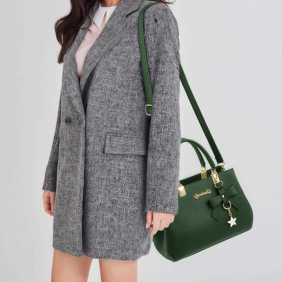 Autumn and winter bow womens bag hand-held shoulder bag crossbody bag mothers bagzwq K251110