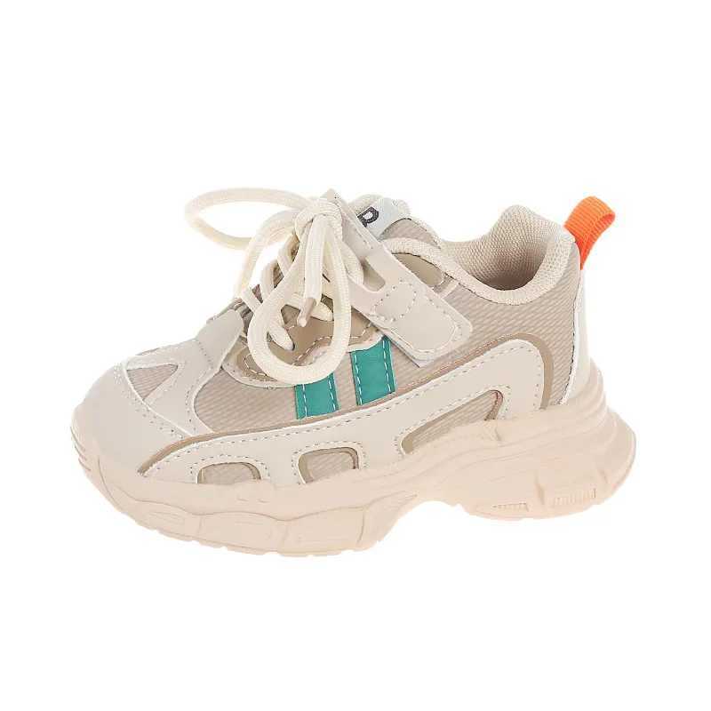 Stripes Printed Sneakers for Children Sports Shoes Comfortable Running Shoes Outdoor Boys Girls Leisure School Shoes Kids I06013 W251110