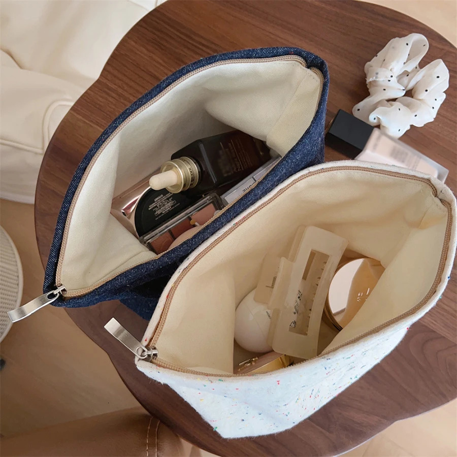 womens makeup bag portable travel toiletry bag large capacity cosmetics change storage bag commuter clutch 251110