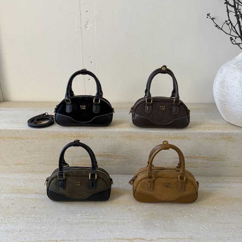 PDL7934 Korean Style Niche Portable Bowling Bag 2025 Autumn and Winter New Trendy Fashion Pillow Bag Versatile Crossbody Bag K251110