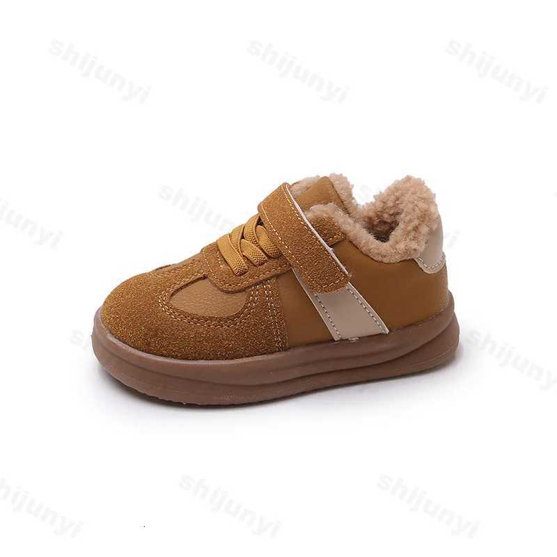 Childrens Sports Running Shoes 2025 Winter New Warm Girls Boys Comfortable Walking Shoes Toddler Flat Casual Shoes SneakersT251110