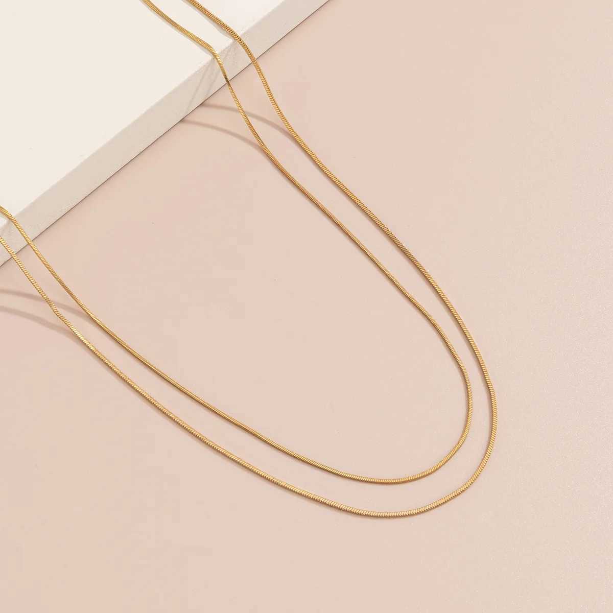 Summer beach gold metal thin snake chain waist chain retro women 2021 Mtilayer bikini girl body fashion jewelry X250410