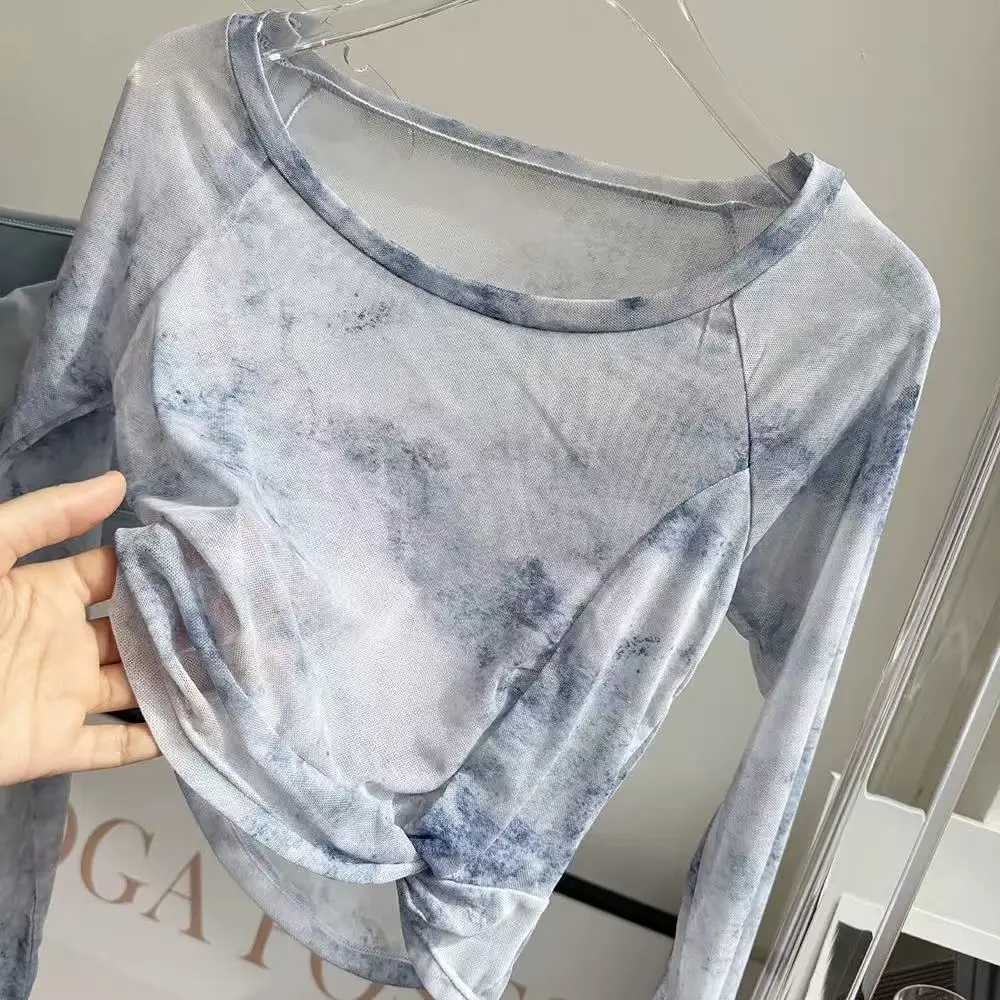 2PCS gym top bra womens fitness sports top sexy long sleeved quick drying yoga shirt outdoor clothingXJ250410