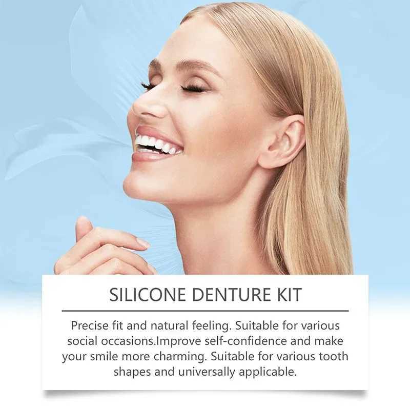 New Arrival Orthodontic dental cosmetics dental filling gaps upper and lower false veneers replacement of missing teeth cosmetic kit Z250410