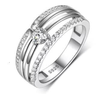 Moissanite Ring Fashionable and Elegant Womens Ring