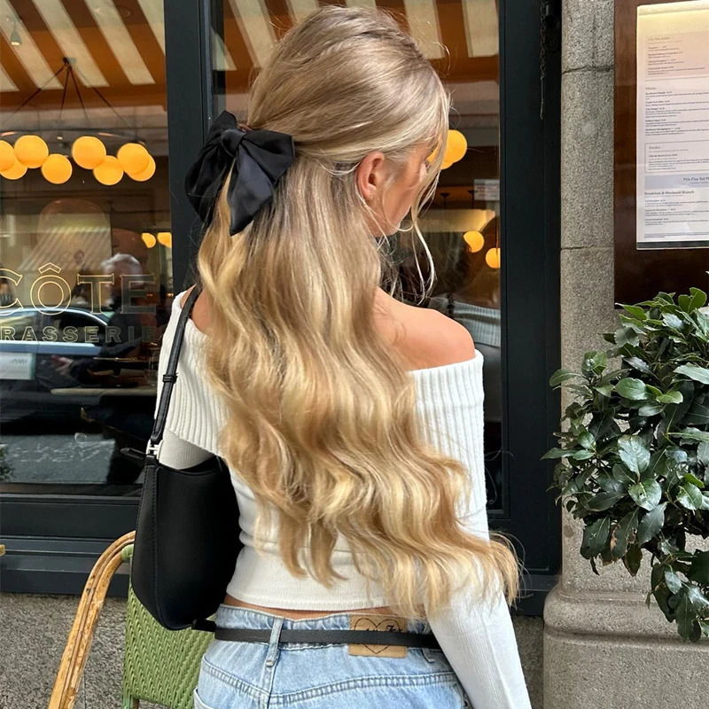Candy solid elegant shoulder strap crop top autumn fashionable casual tight long sleeved Camis gentle Y2K Tshirt 250407