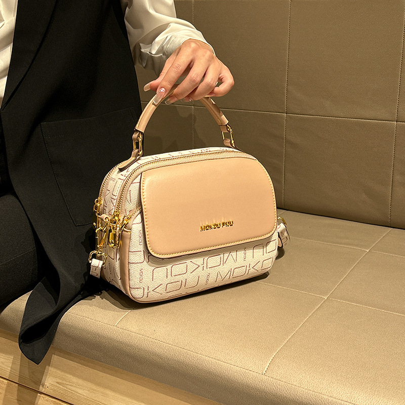 Bag For Women New Color Blocked Light Luxury Fashion Versatile Crossbody Trend Single Shoulder Classic Handbag Shoulder Bags