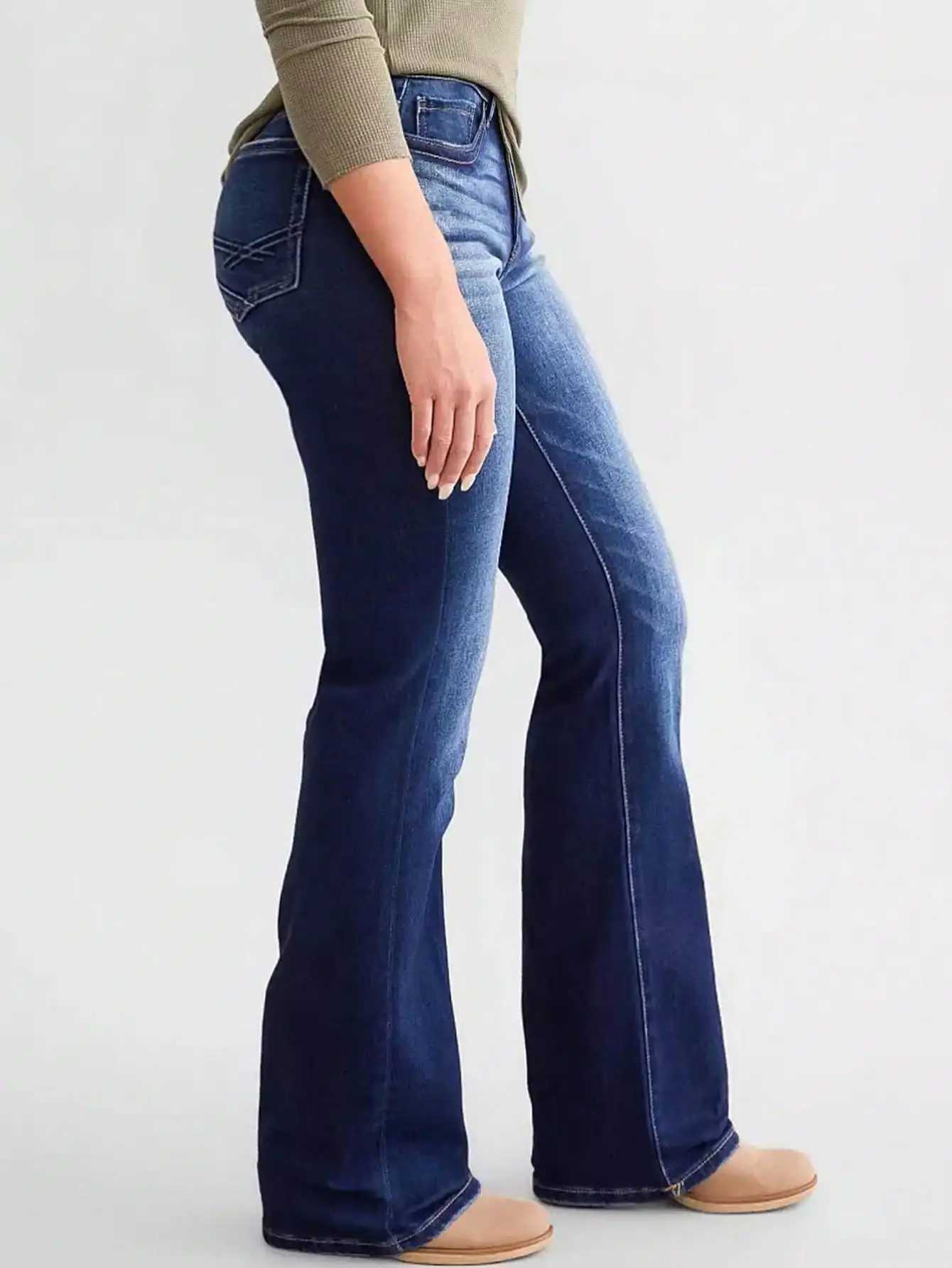 Womens Slim Fit Sexy Denim Jeans - Stylish and Comfortable Couture for Every Occasion C251110