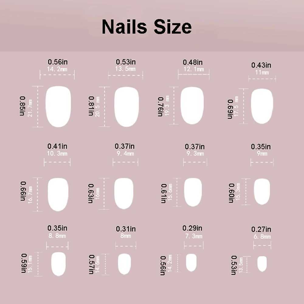 24 pieces/set of cat eye fake nails suitable for women red brown green blue gray sparkling short tips fake penis pressing fake nails W250410