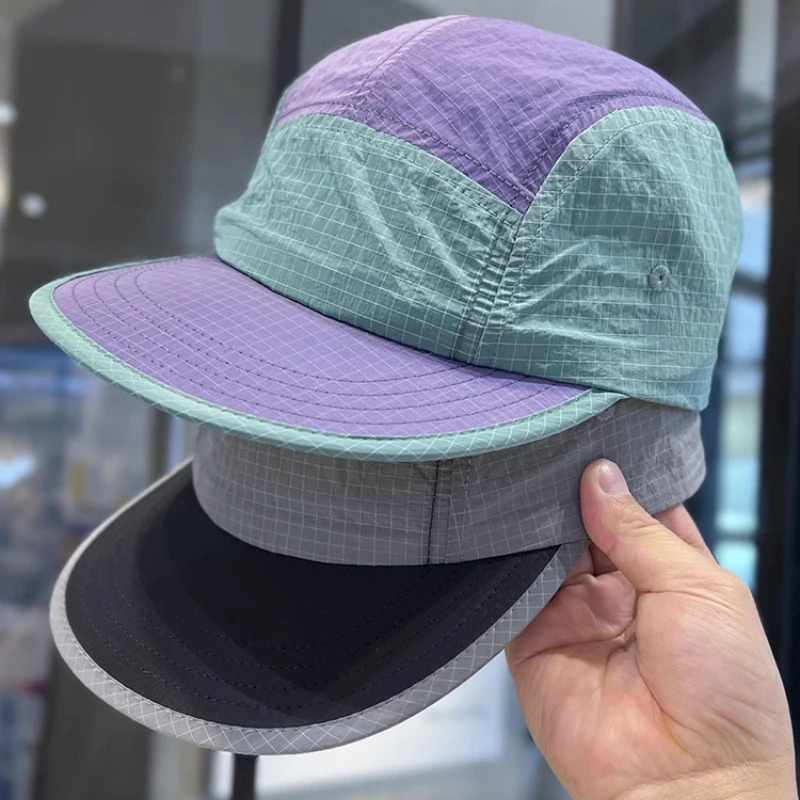 Neutral functional waterproof quick drying baseball cap suitable for women foldable outdoor sports running Airy hiking 250410