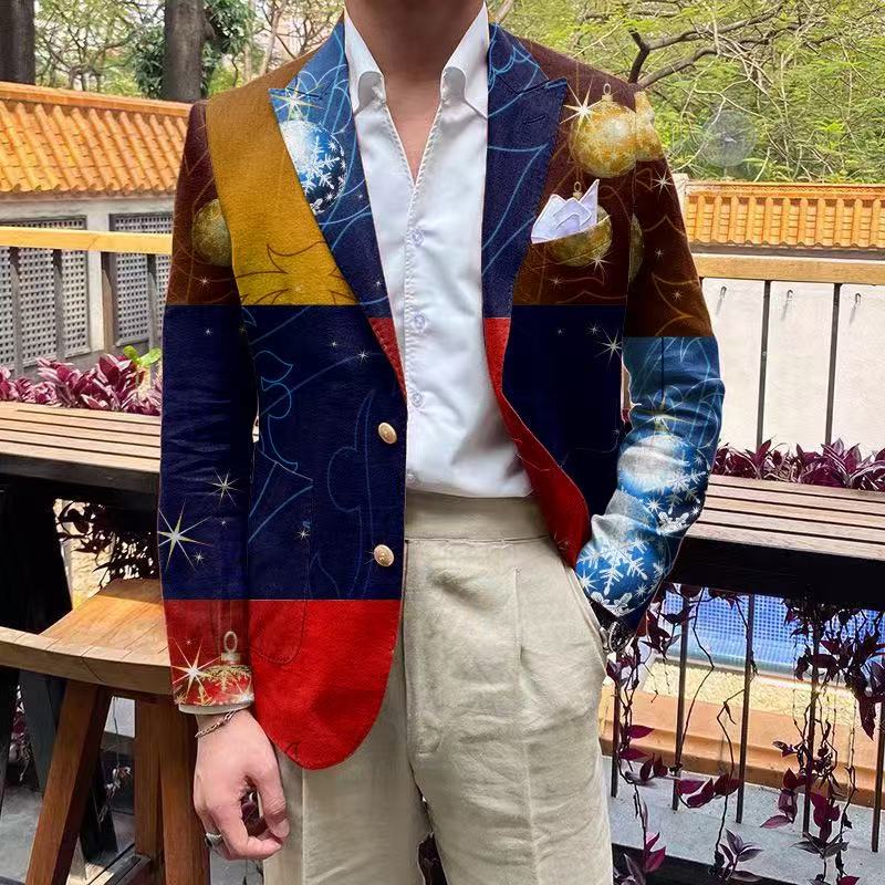 T2318 New Business Suit Men's Three-Piece Suit British Slim Fit Suit Best Man Suit