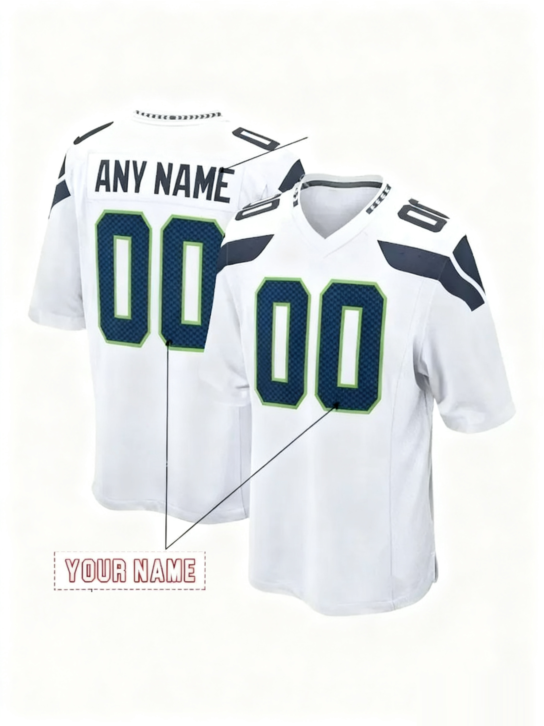 Famous California Football jerseys with embroidered men women youth customized #9 Walker lll #10 Kupp #14 Darnold free shipping custom Jersey