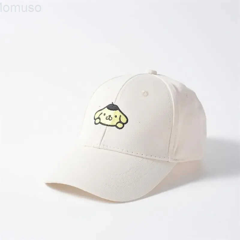 Sanrio Baseball Cap Cute Breathable Hello Kitty Kuromi Embroidered Childrens Baseball Cap Boys and Girls Outdoor Sports Hat H251110