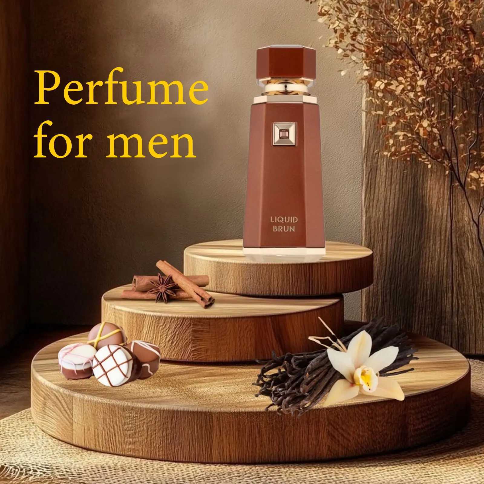 Rich Perfume Gold-Trimmed Gem-Accented Eau De Parfum Opulent Woody Intense Long-Lasting Luxury Fragrance Perfumes X251110