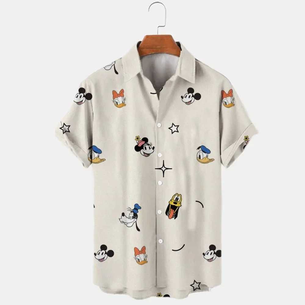 HAWaiian Shirt 3D Printed Flower Temperature Mens Shirt Summer Fashion Street Trend Retro Boutique X250410
