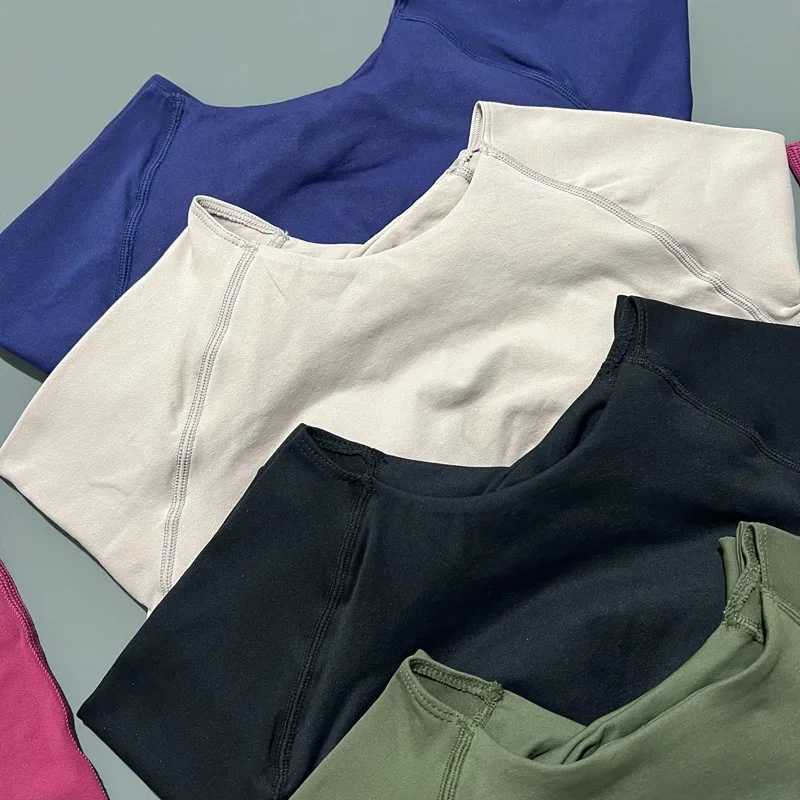 Dynamic long sleeved crop top womens short sleeved yoga top lightweight seamless gym cycling sports long sleevedXJ250410