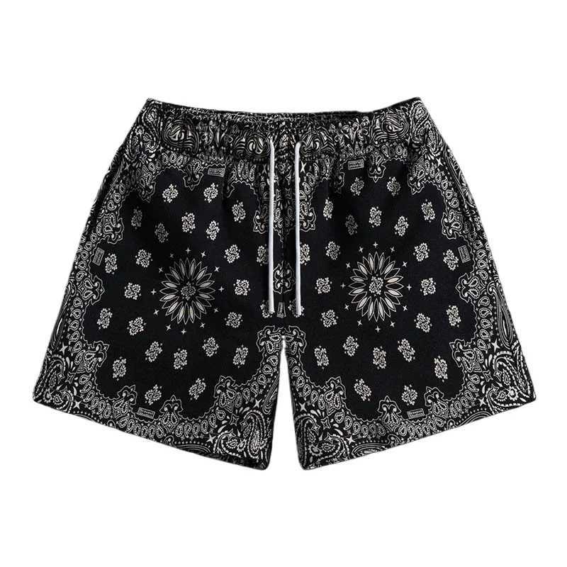 Mens beach pants 3D printed shorts casual daily American pants cashew nut pattern womens Hawaiian beach Speedos X250410
