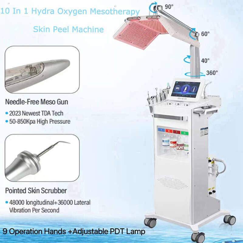 Professional Beauty Oxygen Face Machine Water Dermabrasion Skin Peeling Device For Skin Rejuvenation Deep Cleaning Black Head Removal Machine