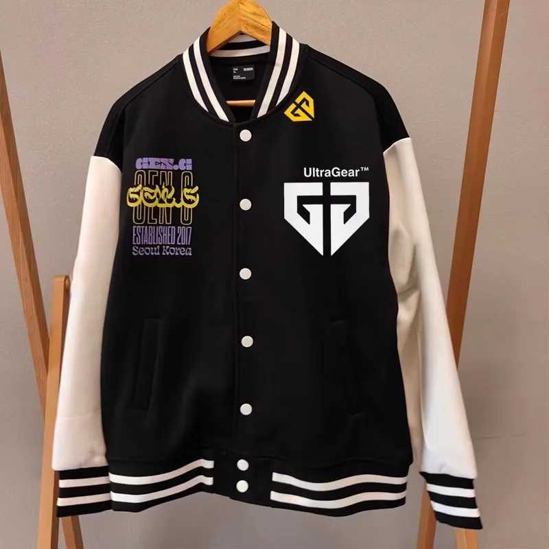 GENG Team LOL World Finals Uniforms LCK Player Game Dress Spring Autumn Baseball Uniform Jackets W251110
