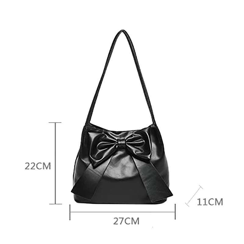 Fashion Women's Bow 2025 New Women's Designer Bag Shoulder Casual Bag High End Elegant Light Luxury Fashion Multifunctional Bag Women's