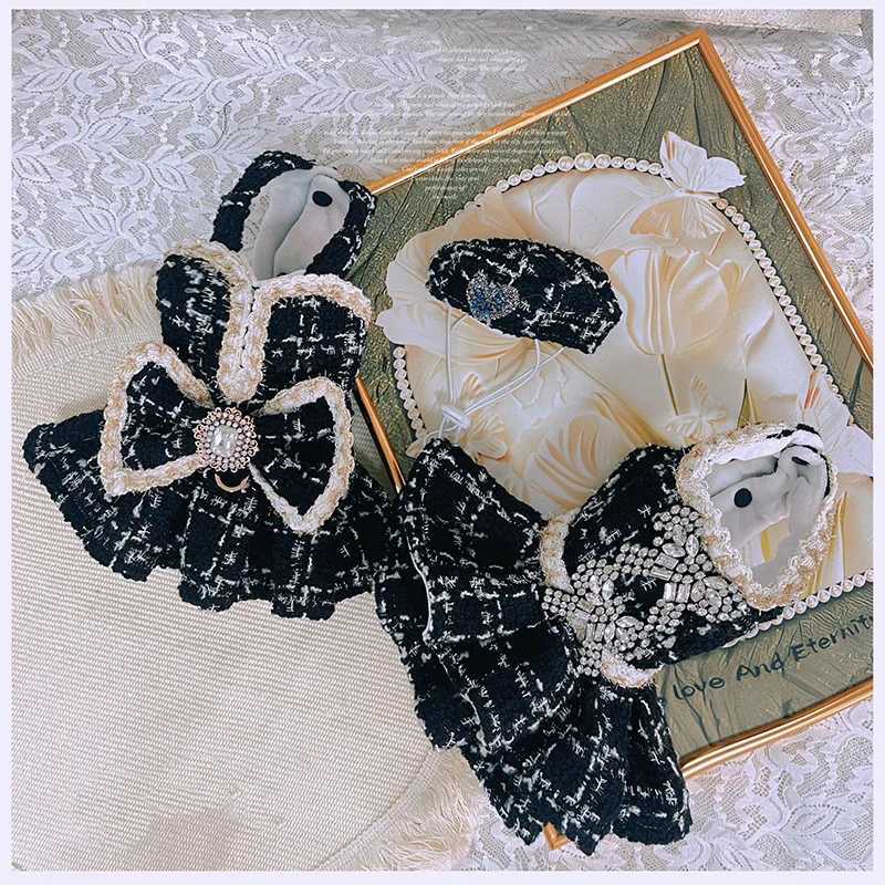 Luxury CLASSic Thickened Pet Dress Autumn Winter Custom-Made Exquisite Dog Coat Skirt Thickened J251110