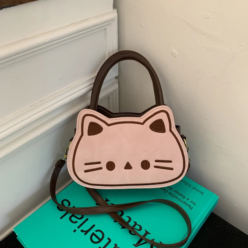 2025 New Girls Kawaii Cute Mini Handbags Vintage All Match Y2k Aesthetic Shoulder Bag Japanese Women Fashion Chic Crossbody Bags R251110