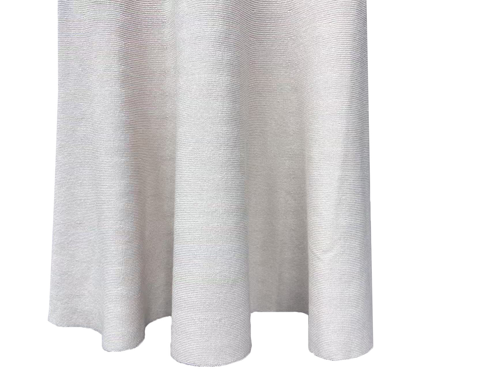 V-neck waist cinching bubble sleeves slimming fish tail long skirt