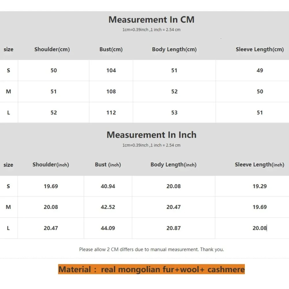 Real Mongolian Fur Female Reality Jacket Autumn Cuffs Wool Coat Pocket Full Sleeves Outerwear Cropped Blend Women 251110