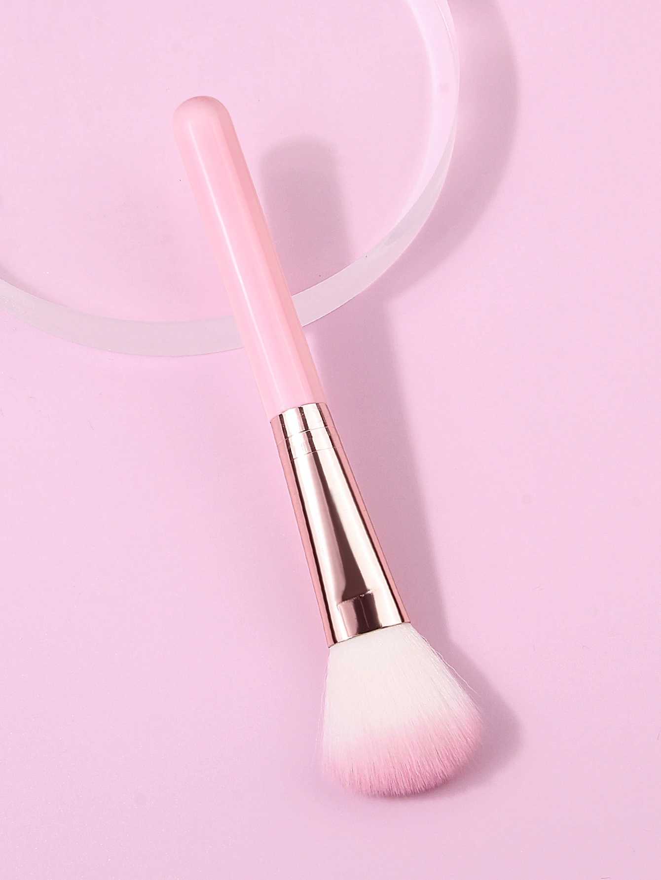 1pcs multi-functional blush brush facial makeup brush smudge brush and highlight brush - essential makeup tools for beginners L251110