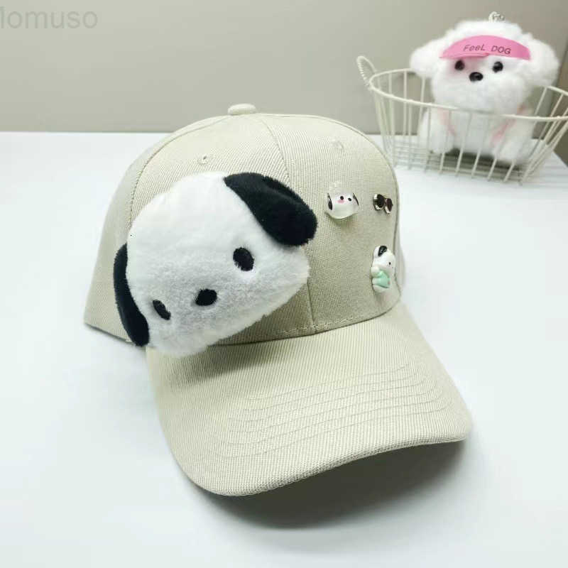 Sanrio Cute Cartoon Duckbill Cap Sweet Girl Baseball Cap Fashionable Versatile Sun Protection Hat for Women H2511101