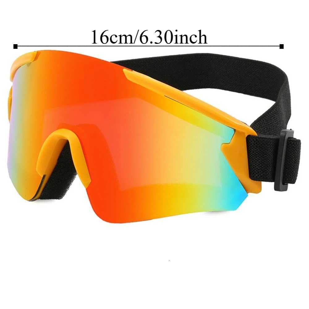 Anti-Fog Ski Goggles Safety Wind Protection Winter Anti-Fog Glasses Universal Snowboard Skiing Glasses Off Road K251110