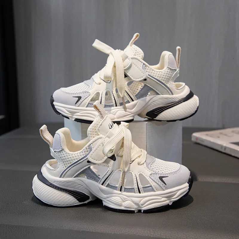 Low-top PU Leather Upper Soft Sole Non-slip Outdoor New Running Shoes Casual Sports Shoes Walking Shoes Childrens Sports Shoes W251110