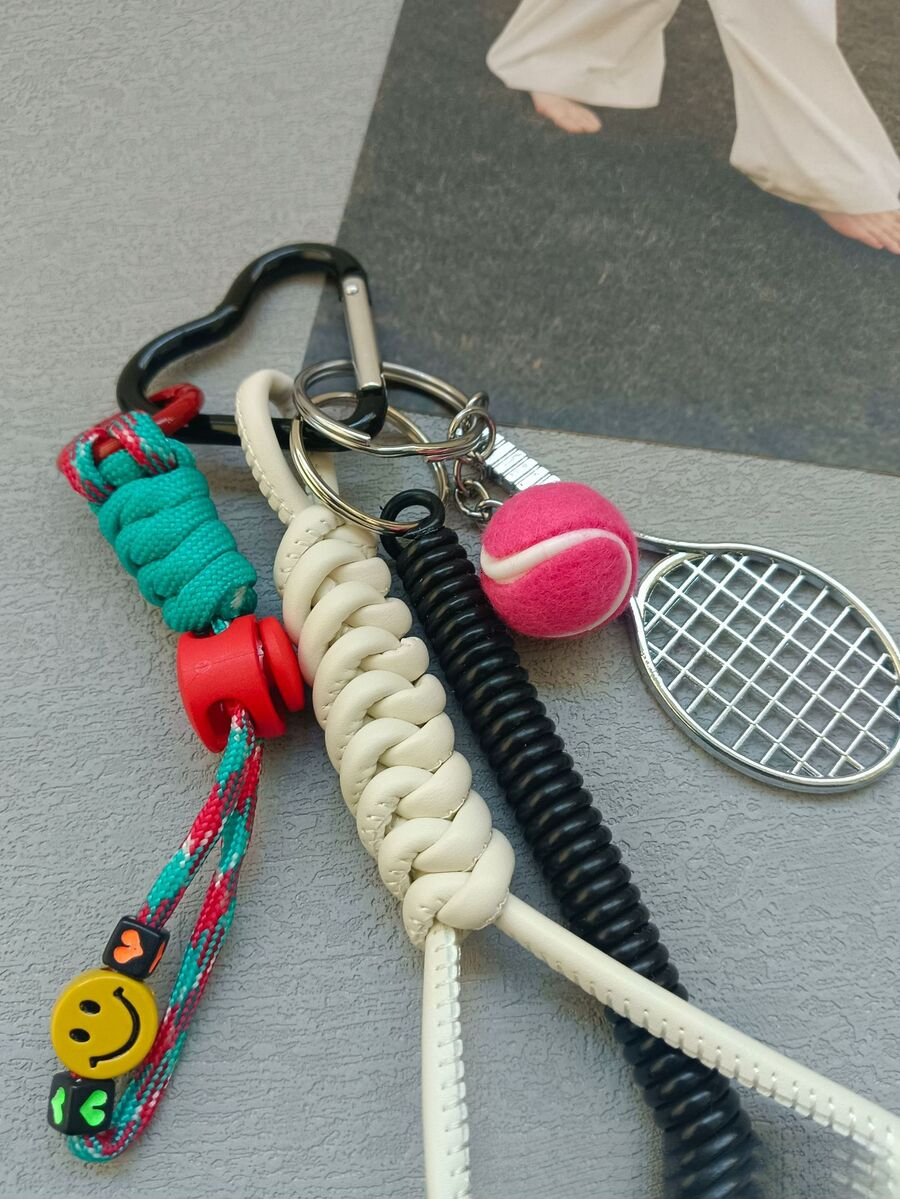 Bestseller Plush Bear Keychain Cute Hanging Decoration Car Keys, Phone, Bags - Adorable Puppy Pendant Gift for Girls & Women ddmytues