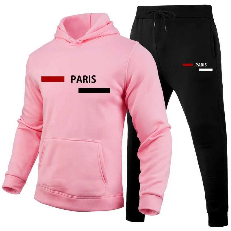 Fashion Mens Tracksuit Casual Print Sweatshirts Streetwear Outdoors Sports Jogging Mens Clothing 2025 Single Piece Hoodies Pants W251110